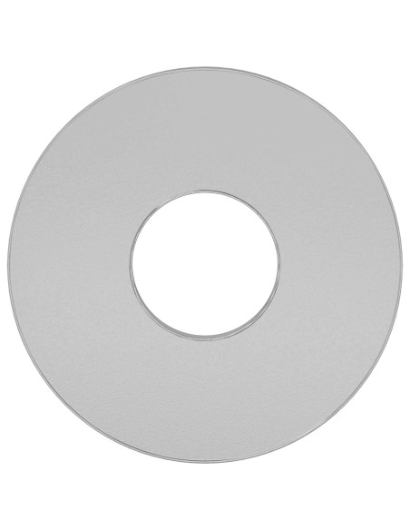 Rondelle 12 pcs Argento 12 x 12 x 1,2 cm Ferro