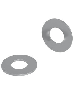 Rondelle 2 pcs Argento 16 x 16 x 1,5 cm Ferro 2