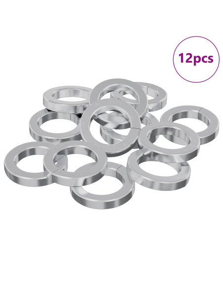 Dado a Molla 12 pcs Bianco 13 x 1 mm Ferro