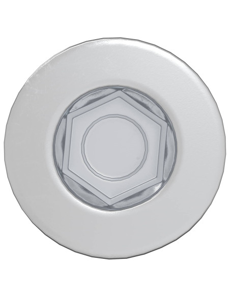 Vite a testa cilindrica 12 pcs Argento M7 x 40 mm Acciaio