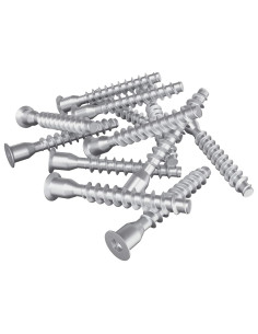 Viti confermat 2500 pcs Argento Metallo 2