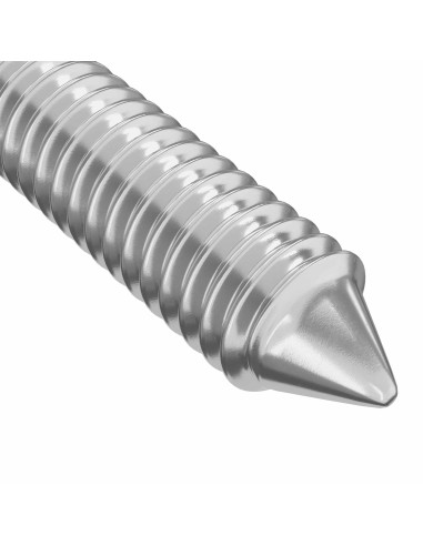 Viti per mobili 1600 pcs Argento Acciaio