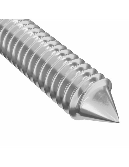 Viti per mobili 1200 pcs Argento Acciaio