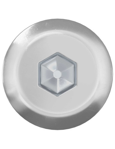 Viti per mobili 2 pcs Argento M6 x 120 mm Acciaio