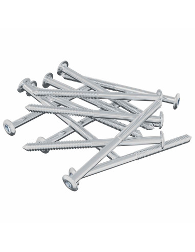 Vite 1200 pcs Argento M6 x 85 mm Acciaio