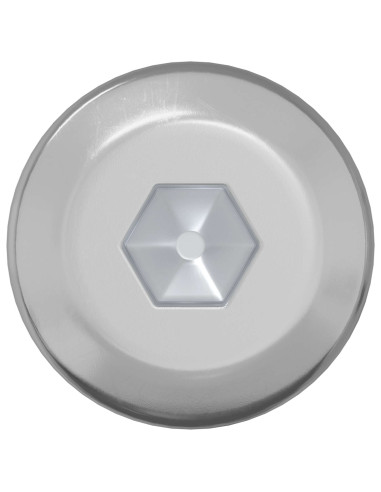 Vite 2 pcs Argento M6 x 120 mm Acciaio