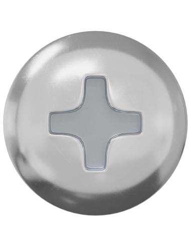 Vite 7792 pcs Argento 9,8 x 35 mm Ferro