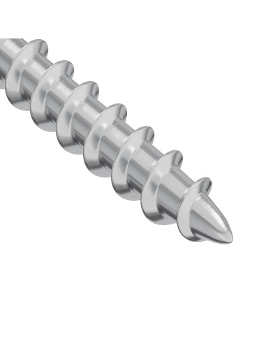 Vite 7792 pcs Argento 9,8 x 35 mm Ferro