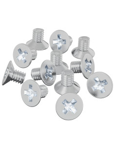 Viti a testa conica 32727 pcs Argento Ferro 2