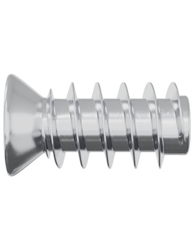 Vite 2 pcs Argento M6 x 12 mm Ferro