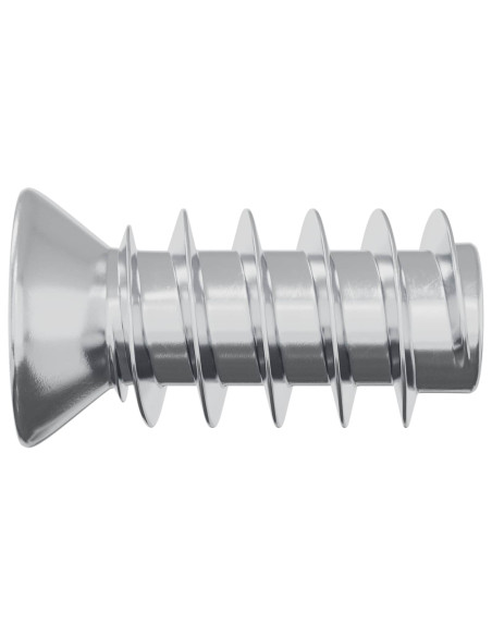 Vite 2 pcs Argento M6 x 12 mm Ferro