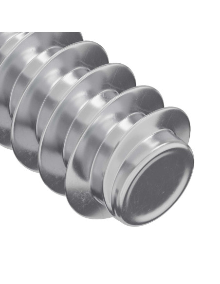 Vite 2 pcs Argento M6 x 12 mm Ferro
