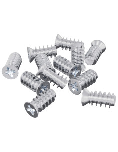 Vite 12 pcs Argento M6 x 12 mm Ferro 2