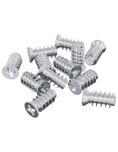Vite 10909 pcs Argento M6 x 12 mm Ferro