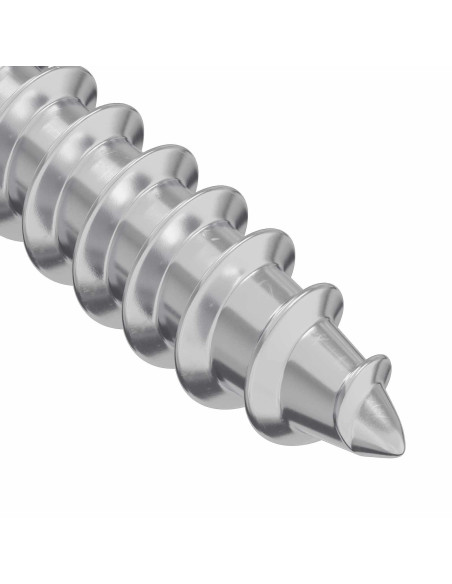 Chiodo autofilettante 12 pcs Zincato 4 x 20 mm Acciaio