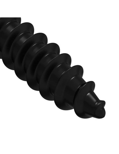 Chiodo Filettato 2 pcs Nero M4 x 28 mm Acciaio