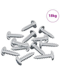 Vite 13636 pcs Argento M4 x 16 mm Acciaio 2