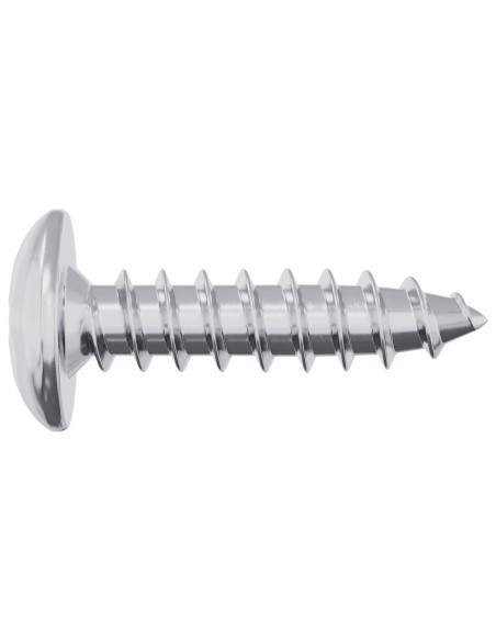 Vite 13636 pcs Argento M4 x 16 mm Acciaio