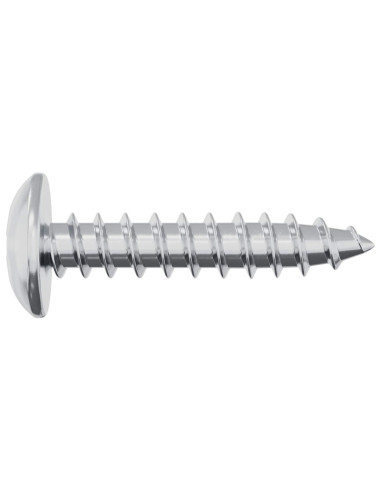 Viti in Legno 12 pcs Argento M3,5 x 20 mm Acciaio