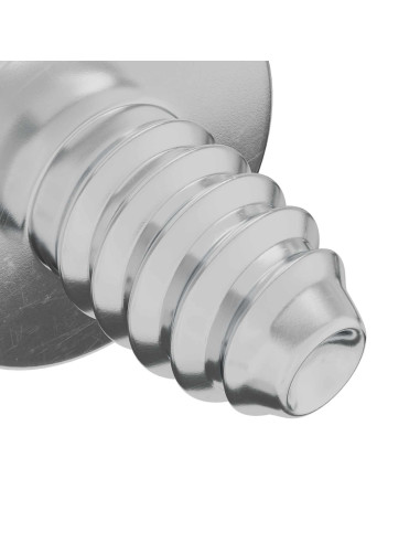 Viti a Brugola 2 pcs Argento M4 x 5 mm Ferro