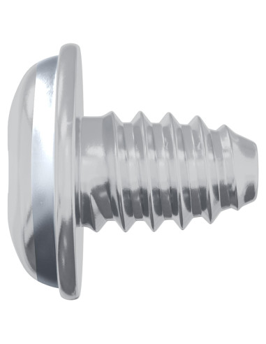 Viti a Brugola 12 pcs Argento M4 x 5 mm Ferro