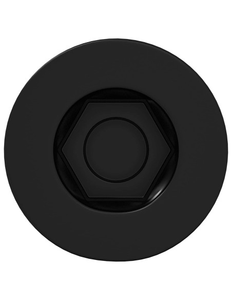 Vite a testa esagonale 2 pcs Nero 7 x 40 mm Ferro