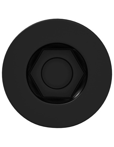 Vite a testa esagonale 12 pcs Nero 7 x 40 mm Ferro