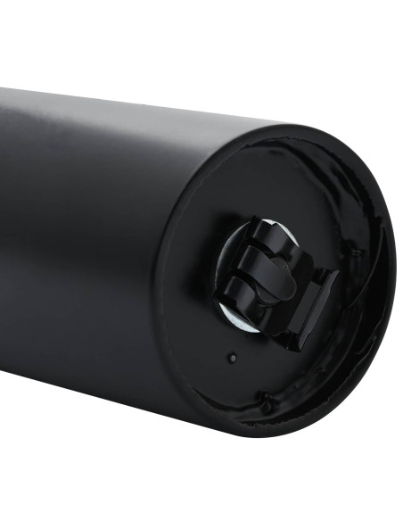 Cilindro a Gas per Sedia da Ufficio Nero 318-473 mm Ferro
