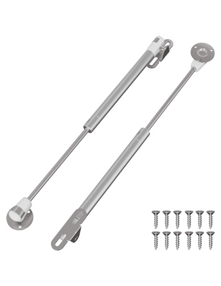 Molla Gas Idraulica 2 pcs Argento 280 x 17 x 16 mm PP e Ferro