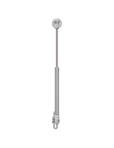 Molla Gas Idraulica 2 pcs Argento 280 x 17 x 16 mm PP e Ferro