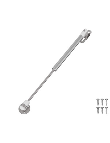 Molla Gas Idraulica 12 pcs Argento 280 x 17 x 16 mm PP e Ferro