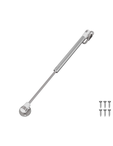 Molla Gas Idraulica 12 pcs Argento 280 x 17 x 16 mm PP e Ferro