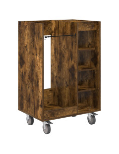Armadio per Golf con ruota Rovere fumé 65 x 45 x 98 cm 2