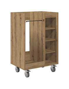 Armadio per Golf con ruota Rovere artigianale 65 x 45 x 98 cm 2