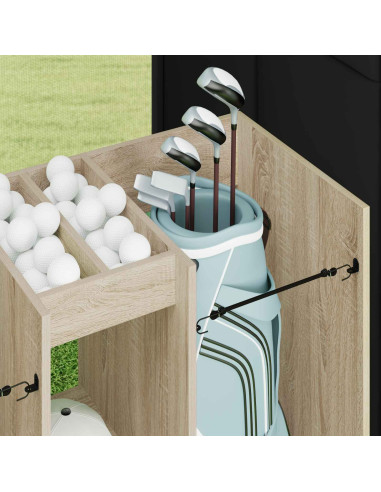 Armadio per Golf Tinta unita Rovere Sonoma 102 x 45 x 85,5 cm