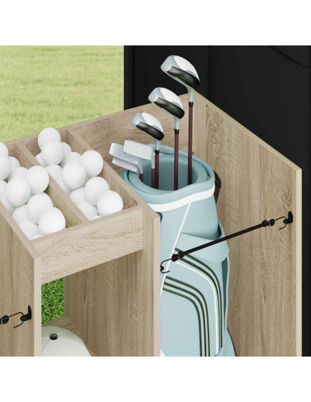 Armadio per Golf Tinta unita Rovere Sonoma 102 x 45 x 85,5 cm