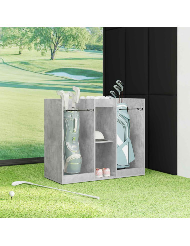 Armadio per Golf Tinta unita Grigio cemento 102 x 45 x 85,5 cm