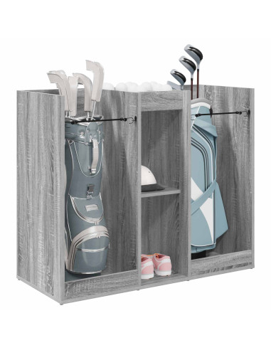 Armadio per Golf Tinta unita Grigio Sonoma 102 x 45 x 85,5 cm