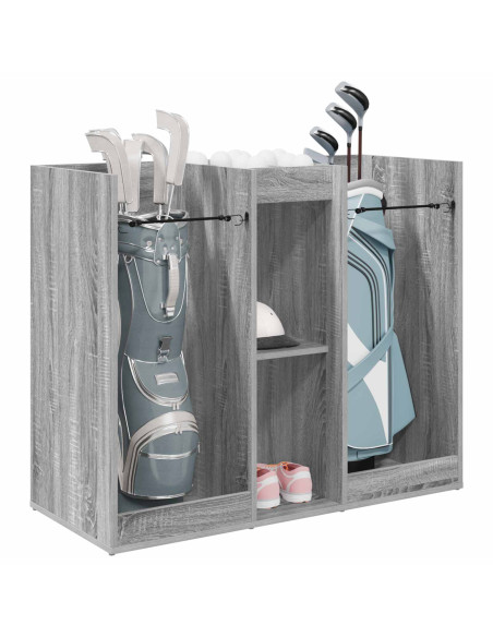 Armadio per Golf Tinta unita Grigio Sonoma 102 x 45 x 85,5 cm