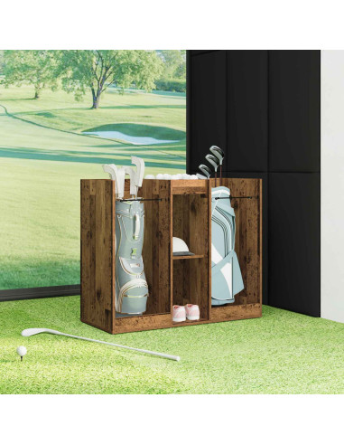 Armadio per Golf Tinta unita Legno vecchio 102 x 45 x 85,5 cm
