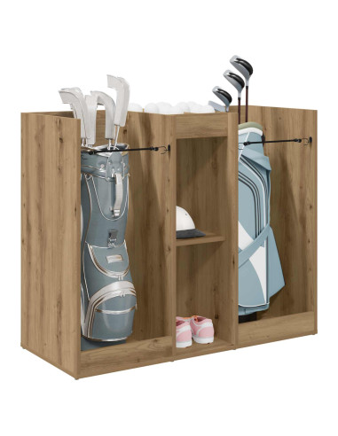 Armadio per Golf Rovere artigianale 102 x 45 x 85,5 cm