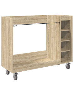Armadio per Golf con ruota Rovere Sonoma 120 x 45 x 98 cm 2