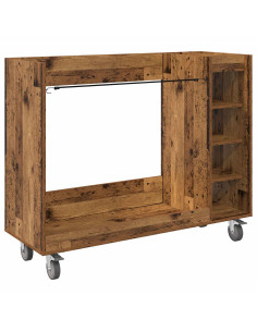Armadio per Golf con ruota Legno vecchio 120 x 45 x 98 cm 2