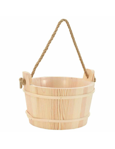 Secchio per Sauna 2 pcs Marrone