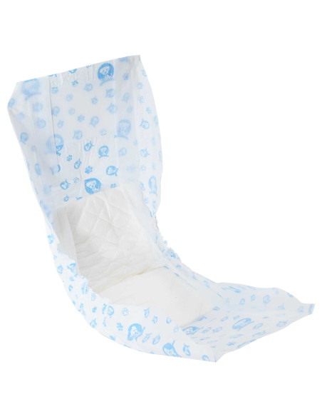 Pannolino usa e getta per cani maschi 30 pcs Bianco XS