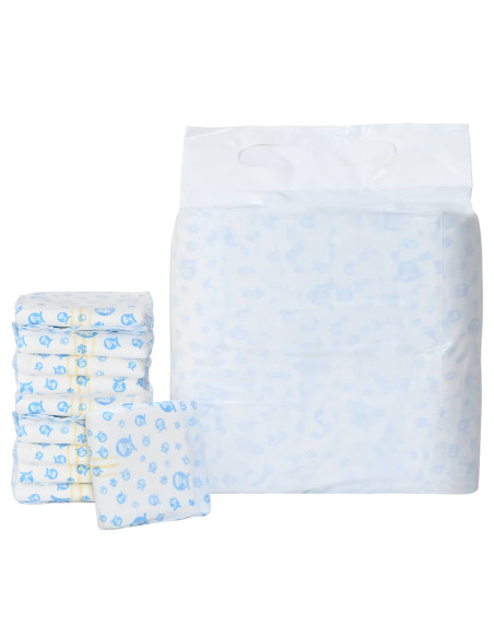 Pannolino usa e getta per cani maschi 50 pcs Bianco XS
