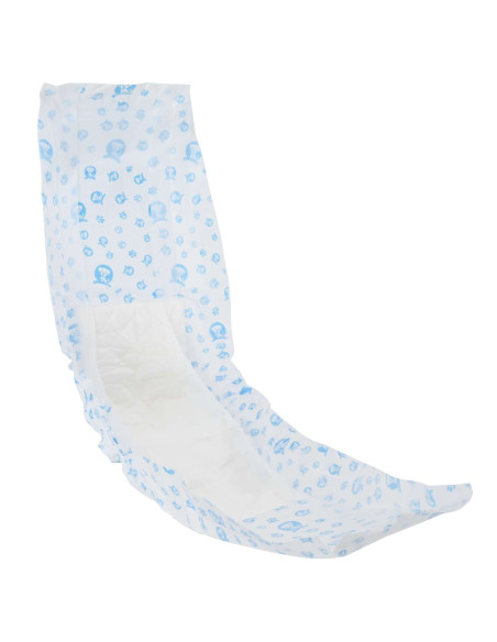 Pannolino usa e getta per cani maschi 30 pcs Bianco M