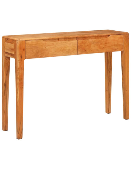 Tavolo consolle con cassetto Marrone 110 x 30 x 80 cm