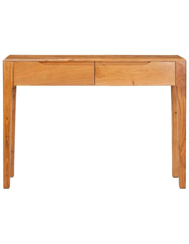 Tavolo consolle con cassetto Marrone 110 x 30 x 80 cm