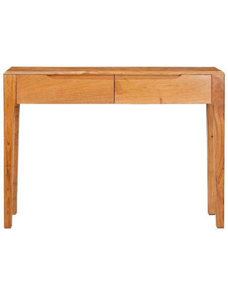 Tavolo consolle con cassetto Marrone 110 x 30 x 80 cm